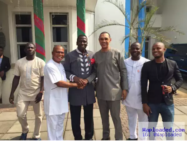 Photos: See How Senator Ben Bruce Celebrated Victory Of Governor Dickson